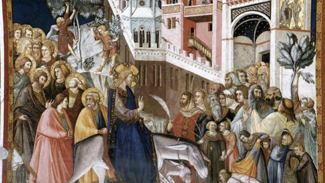 Entrata di Gesù Cristo a Gerusalemme (Pietro Lorenzetti)