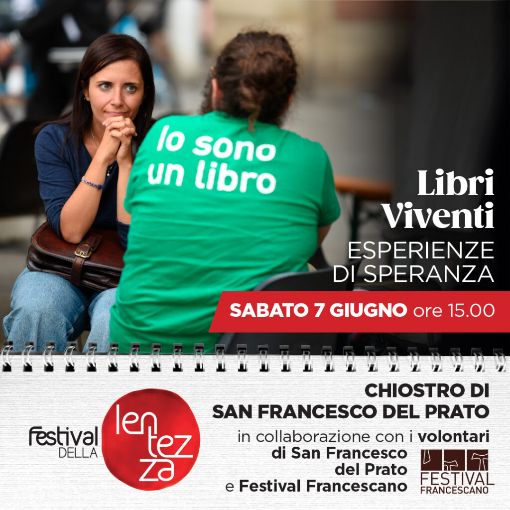 foto articolo Libri Viventi al Festival della Lentezza